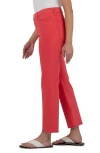 Kut From The Kloth Kelsey High Waist Flare Ankle Jeans In Strawberry
