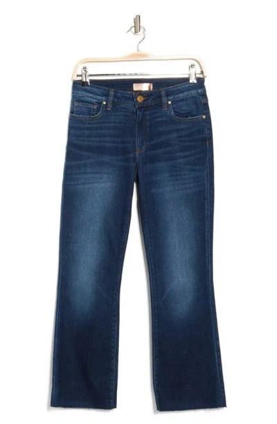 Kut From The Kloth Kelsey Mid Rise Ankle Flare Jeans In Forged Dark Base