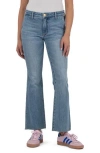 Kut From The Kloth Kelsey Mid Rise Kick Flare Jeans In Blue
