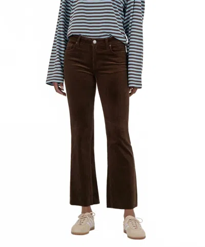 Kut From The Kloth Kelsey Mid Rise Pants In Brown