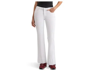 Kut From The Kloth Kelsey Mid-rise Kick Flare With Wide Hem In White