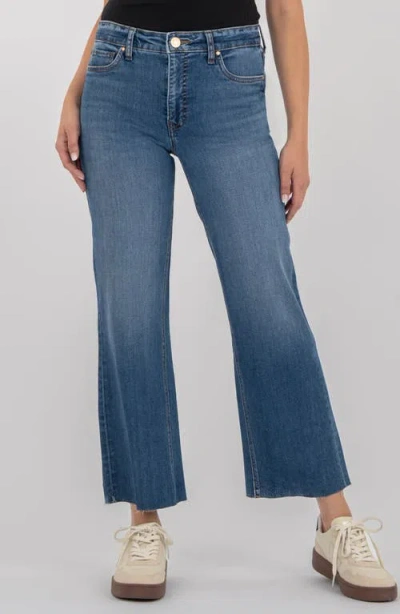 KUT FROM THE KLOTH KUT FROM THE KLOTH KELSEY RAW HEM KICK FLARE JEANS