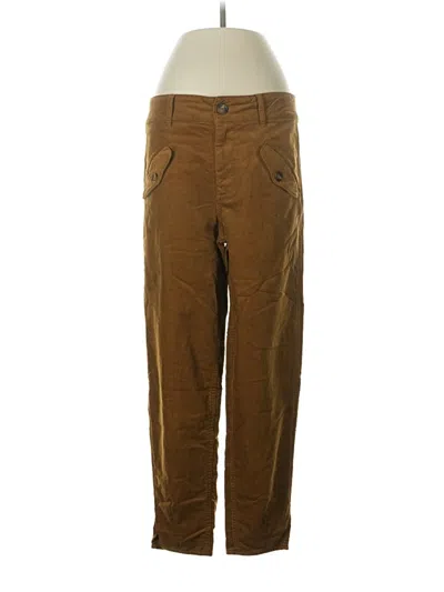 Pre-owned Kut From The Kloth Khaki Pant In Brown