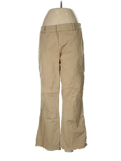 Pre-owned Kut From The Kloth Khaki Pant In Brown