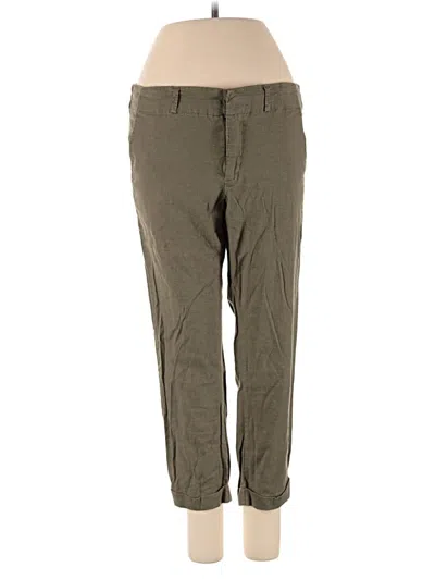 Pre-owned Kut From The Kloth Khaki Pant In Green