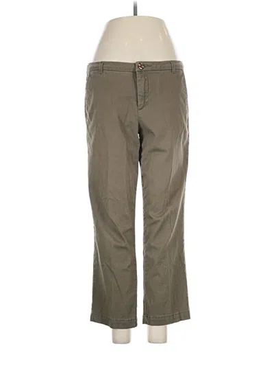 Pre-owned Kut From The Kloth Khaki Pant In Green
