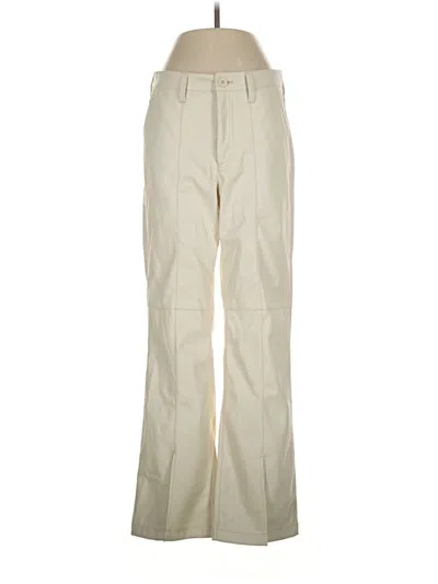 Pre-owned Kut From The Kloth Khaki Pant In Ivory