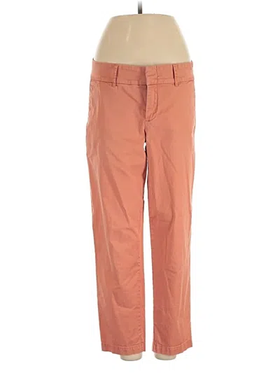 Pre-owned Kut From The Kloth Khaki Pant In Orange