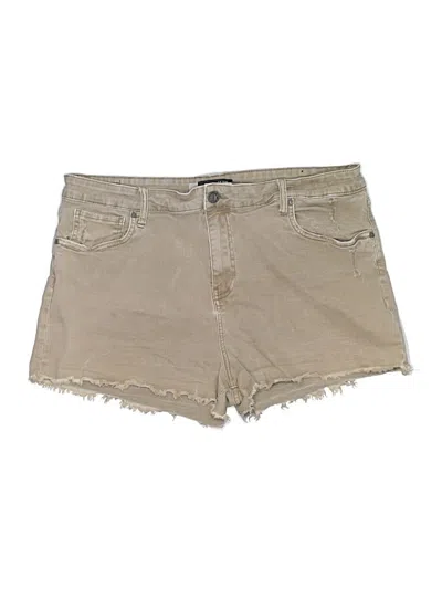 Pre-owned Kut From The Kloth Khaki Shorts In Tan