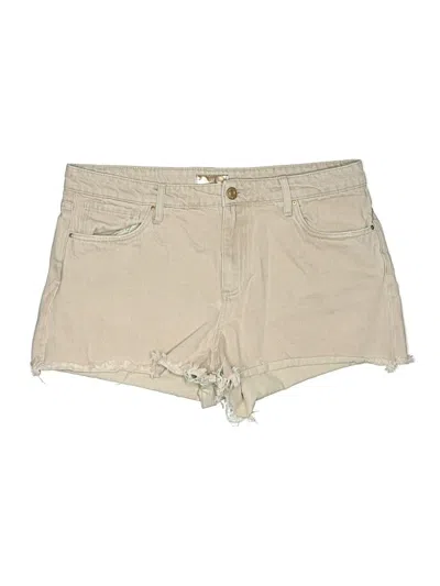 Pre-owned Kut From The Kloth Khaki Shorts In Tan