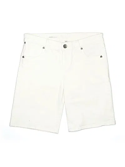 Pre-owned Kut From The Kloth Khaki Shorts In White