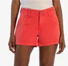Kut From The Kloth Kimia Denim Shorts In Orange