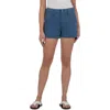 Kut From The Kloth Kimia Stretch Cotton Shorts In Blue
