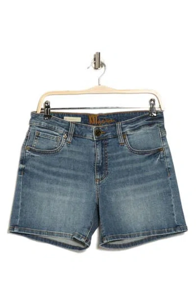Kut From The Kloth Kity Denim Shorts In Blue