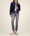 Kut From The Kloth Kyra Corduroy Jacket In Navy In Blue