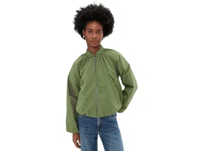 Kut From The Kloth Lainey - Zip Front, Bomber Jacket In Green