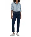 Kut From The Kloth Leighton Long-sleeve Top In Light Wash In Blue