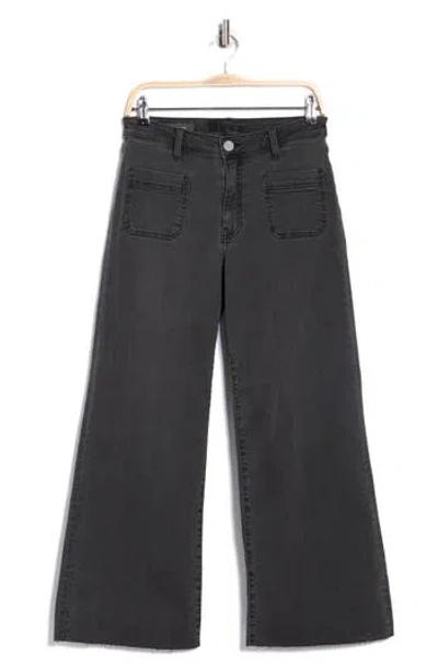 Kut From The Kloth Lily High Waist Wide Leg Jeans In Black