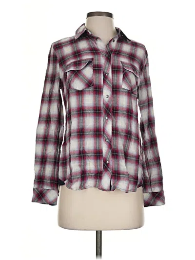 Kut From The Kloth Long Sleeve Button Down Shirt In Multi