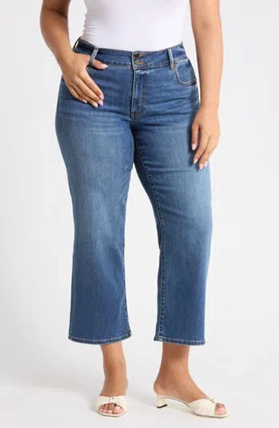 Kut From The Kloth Lucy High Waist Wide Leg Jeans In Ione