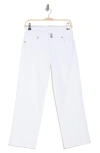Kut From The Kloth Lucy High Waist Wide Leg Jeans In Optic White