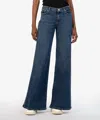 Kut From The Kloth Margo Mid Rise Wide Leg Jeans In Multi