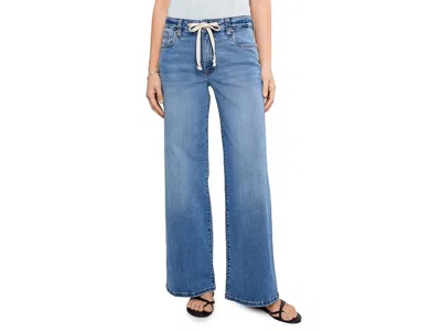 Kut From The Kloth Maya High-rise Wide Leg Women's Jeans Protect: 12 31 In Blue