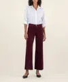 Kut From The Kloth Meg Corduroy Wide Leg Pants In Olive In Multi
