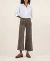 Kut From The Kloth Meg Corduroy Wide Leg Pants In Olive In Green