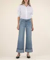 Kut From The Kloth Sienna High Rise Wide Leg In Medium Base Wash In Multi