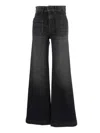 Kut From The Kloth Meg High Rise Jeans In Black In Black