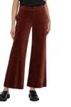 Kut From The Kloth Meg High Waist Wide Leg Velvet Pants In Multi