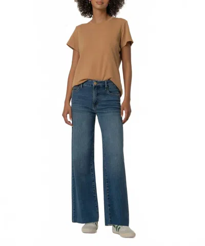 Kut From The Kloth Meg High Rise Wide Leg Jean In Rad Medium Base In Multi