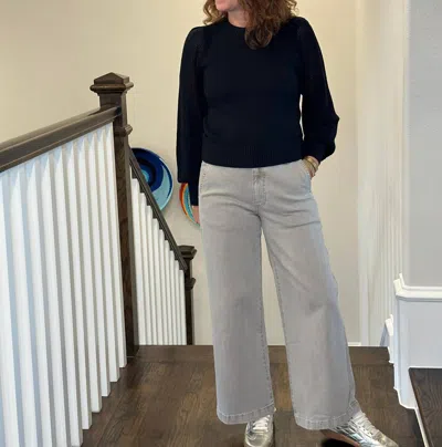 Kut From The Kloth Meg High Rise Wide Leg Jeans In Grey In Gray