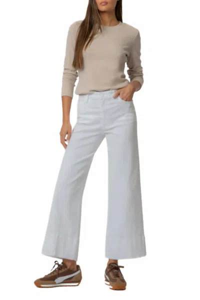 Kut From The Kloth Meg High Rise Wide Leg Jeans In Optic White