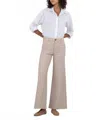 Kut From The Kloth Meg High Rise Wide Leg Trouser In Stone In Multi