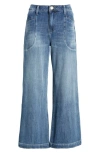 KUT FROM THE KLOTH KUT FROM THE KLOTH MEG HIGH WAIST ANKLE WIDE LEG JEANS