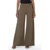 Kut From The Kloth Meg High Waist Super Wide Leg Twill Pants In Green