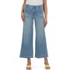 Kut From The Kloth Meg Patch Pocket High Waist Crop Wide Leg Jeans