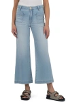 Kut From The Kloth Meg High Rise Wide Leg W Patch Pockets In Fortitude In Fortitude