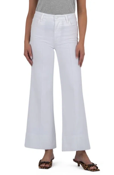 Kut From The Kloth Meg Seamed High Waist Ankle Flare Jeans
