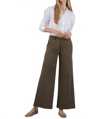 Kut From The Kloth Meg Wide Leg Pants In Olive In Green