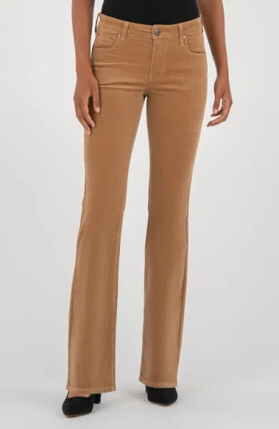 KUT FROM THE KLOTH KUT FROM THE KLOTH NATALIE MID RISE BOOTCUT CORDUROY PANTS