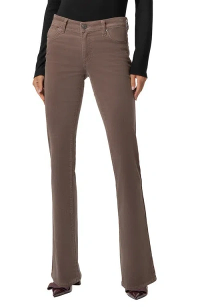 Kut From The Kloth Natalie Mid Rise Bootcut Corduroy Pants In Mocha
