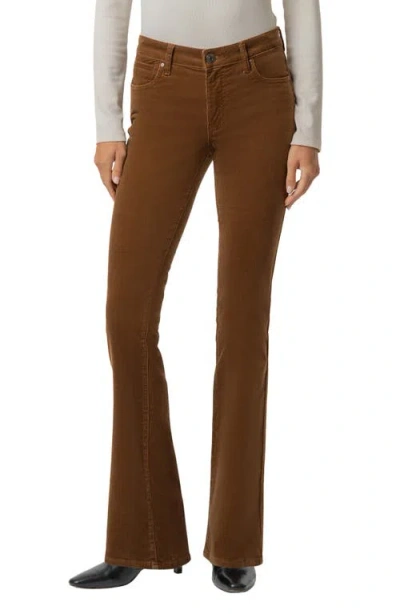 Kut From The Kloth Natalie Mid Rise Bootcut Corduroy Pants In Whiskey