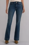 Kut From The Kloth Natalie Side Panel Mid Rise Bootcut Jeans In Blue