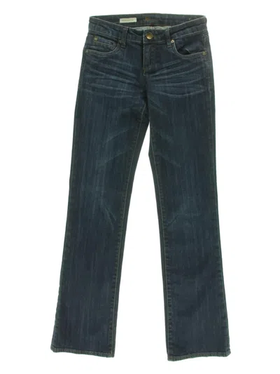 Kut From The Kloth Natalie Womens High Rise Denim Bootcut Jeans In Multi