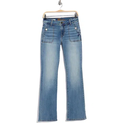 Kut From The Kloth Nicole Bootcut Jeans In Blue