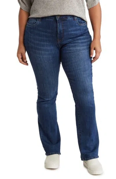 Kut From The Kloth Nicole High Waist Bootcut Jeans In Watsonia W/dk S