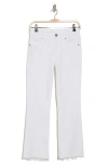 Kut From The Kloth Nikki Kick Flare Jeans In Optic White